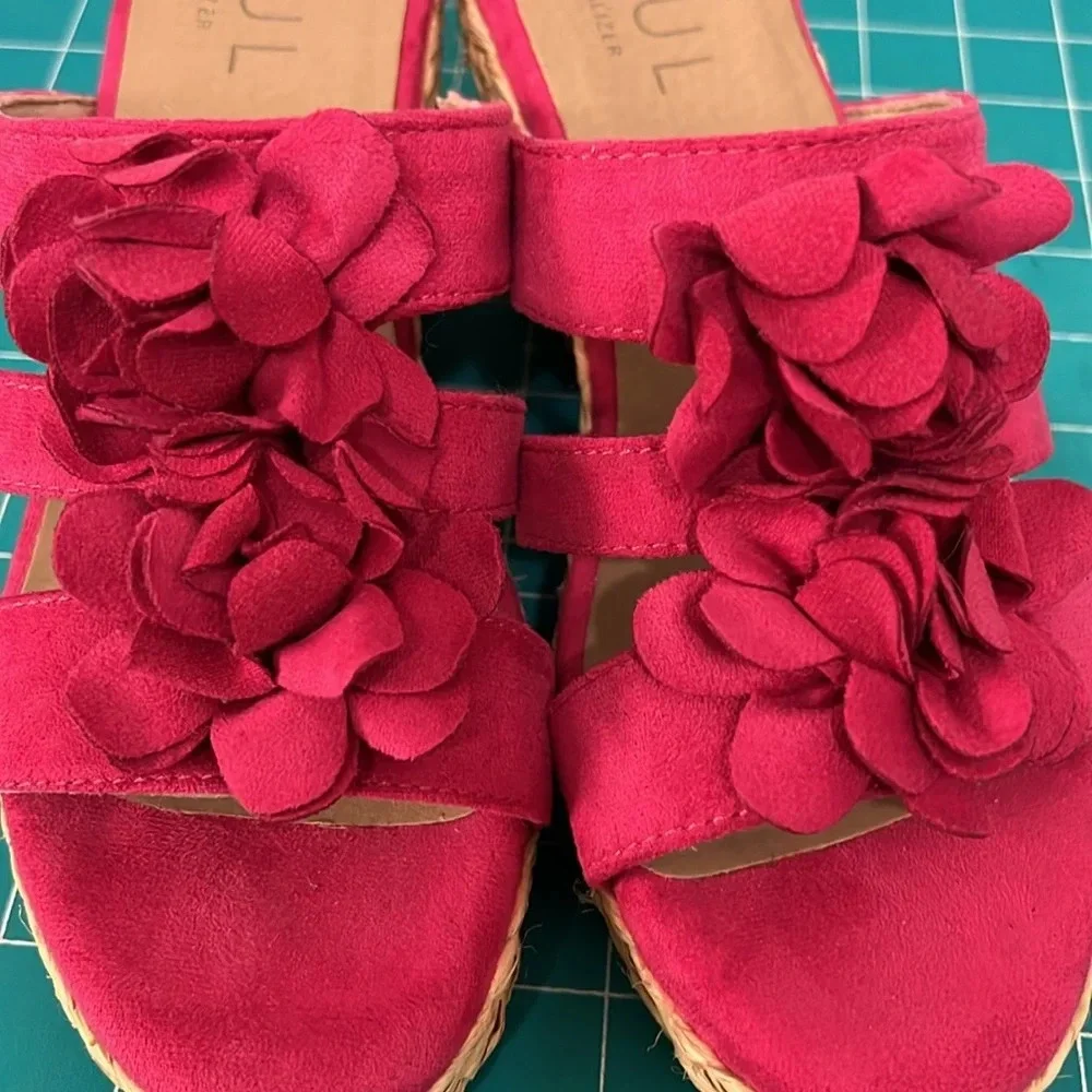 Naturalizer Soul Oodles-Flwr In Hot Pink 8 1/2 - Picture 8 of 12